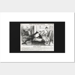 Reverse Psychology Punch Cartoon 1888 Posters and Art